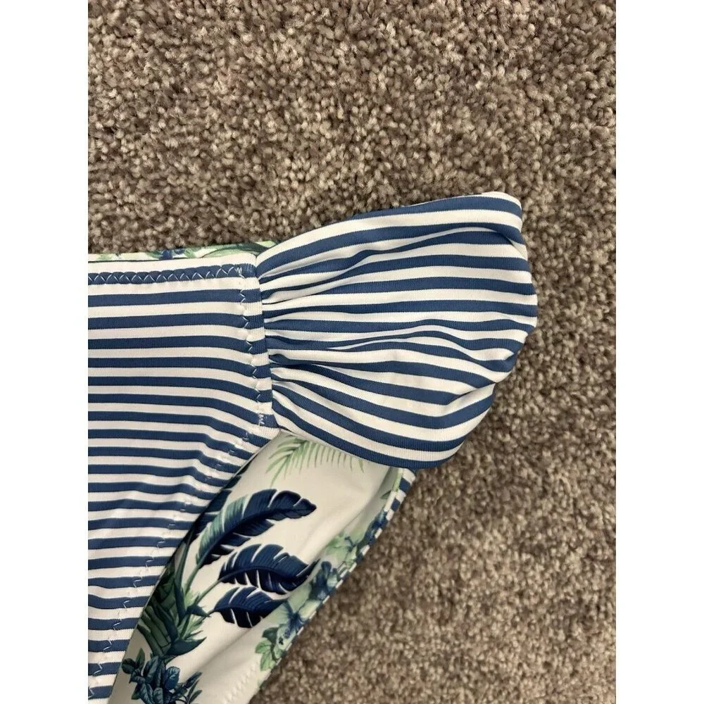 Tommy Bahama Womens Reversible Hipster Swim Bottom Size XS Art of Palms NWT $79
